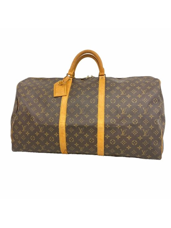 Louis Vuitton Handbags - Louis Vuitton Boston Bag Monogram Keepall 60 Brown